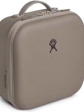 Hydro Flask Insulated Hard Sided Lunch Box - Mushroom Taupe Brown Square